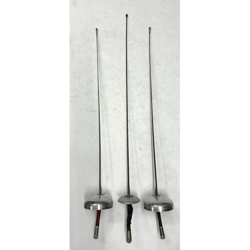 2272 - Three fencing foils / swords, Leon Paul