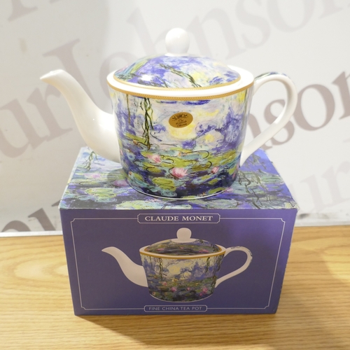 6140 - A box of household items to include Thermosteel flask, tea pots, glass mugs, etc. (SP516662465-25) *... 