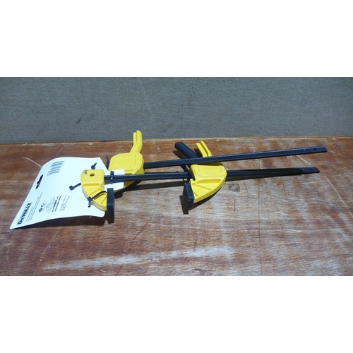 6173 - A pack of 2 DeWalt trigger 30cm clamps  (385-184) *This lot is subject to VAT