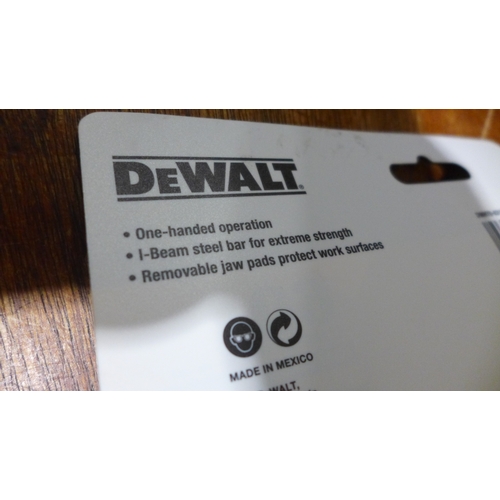 6173 - A pack of 2 DeWalt trigger 30cm clamps  (385-184) *This lot is subject to VAT