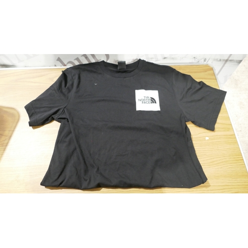 6155 - A quantity of branded clothing to include North Face, Ted Baker, Under Armour, DKNY, etc, various st... 