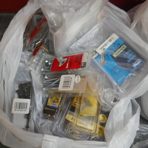 5001 - A selection of hand tools and DIY consumables including a cordless screwdriver set, tin snips, plier... 