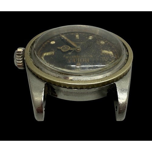 7100 - Rolex - a rare 1958 Oyster Perpetual Submariner wristwatch 'Big Crown', stainless steel case, refere... 