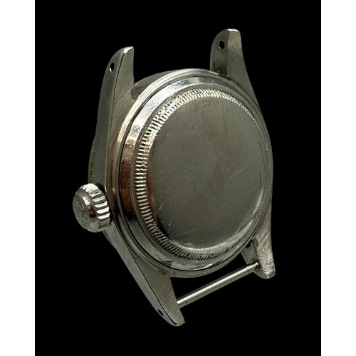 7100 - Rolex - a rare 1958 Oyster Perpetual Submariner wristwatch 'Big Crown', stainless steel case, refere... 