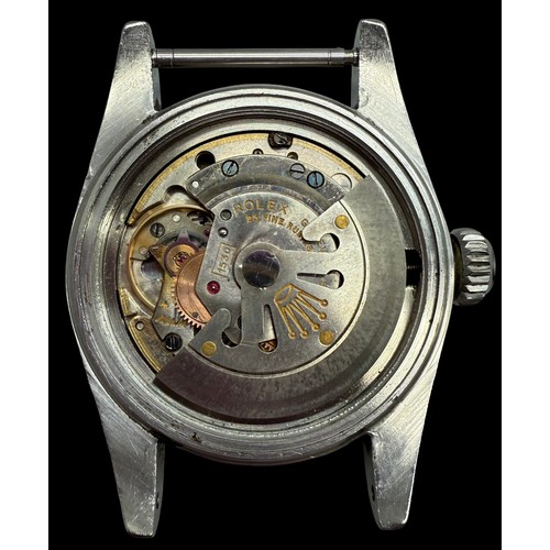 7100 - Rolex - a rare 1958 Oyster Perpetual Submariner wristwatch 'Big Crown', stainless steel case, refere... 