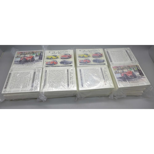 2196 - Forty Golden Era card sets - 20 Grand Prix The Early Years (25 cards) and 20 Classic British Motor C... 