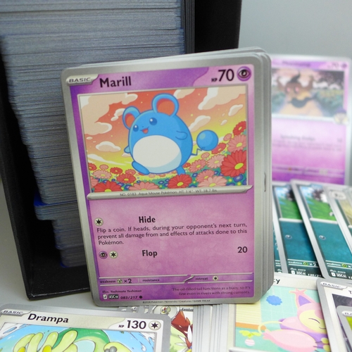 2211 - Pokémon cards; 650 Ascended Heroes from Mega Evolution series including Ascended Heroes collectors b... 