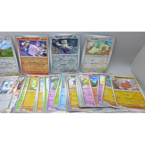 2212 - 180 all Holographic Pokémon cards including Reverse Holos from a variety of sets