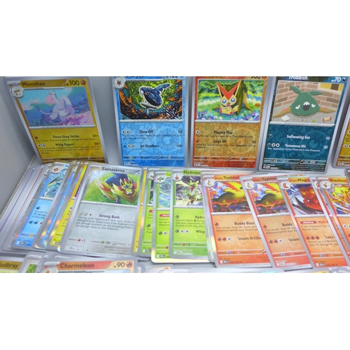 2214 - 230 all Holographic Pokémon cards including Reverse Holos, Black Star Rares from a variety of differ... 