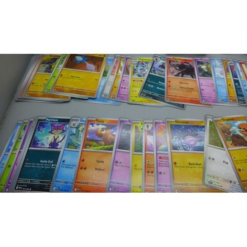 2220 - Pokémon cards; mixed quantity of Holographic, Non Holographic, no Energy cards from multiple sets