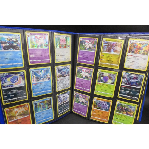 2224 - A Pokémon binder including Wizards of the Coast (WOTC) vintage cards, over 150 Holos, including Reve... 