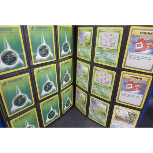 2224 - A Pokémon binder including Wizards of the Coast (WOTC) vintage cards, over 150 Holos, including Reve... 