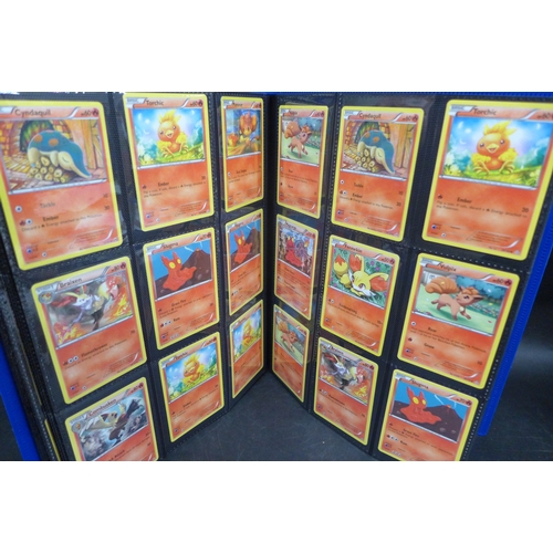 2224 - A Pokémon binder including Wizards of the Coast (WOTC) vintage cards, over 150 Holos, including Reve... 