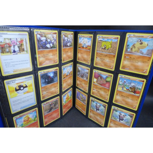 2224 - A Pokémon binder including Wizards of the Coast (WOTC) vintage cards, over 150 Holos, including Reve... 