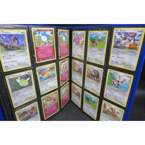 2224 - A Pokémon binder including Wizards of the Coast (WOTC) vintage cards, over 150 Holos, including Reve... 