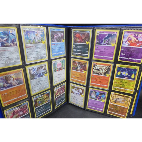 2224 - A Pokémon binder including Wizards of the Coast (WOTC) vintage cards, over 150 Holos, including Reve... 