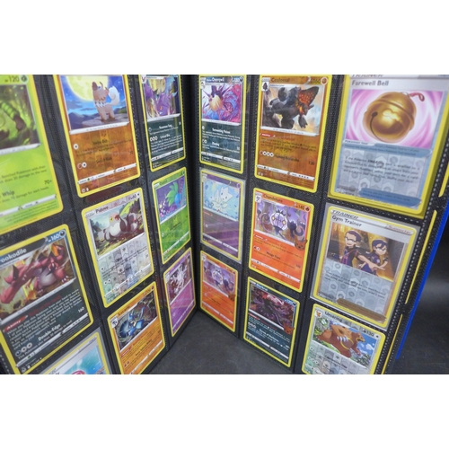 2224 - A Pokémon binder including Wizards of the Coast (WOTC) vintage cards, over 150 Holos, including Reve... 