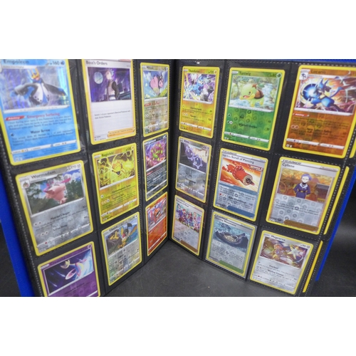 2224 - A Pokémon binder including Wizards of the Coast (WOTC) vintage cards, over 150 Holos, including Reve... 