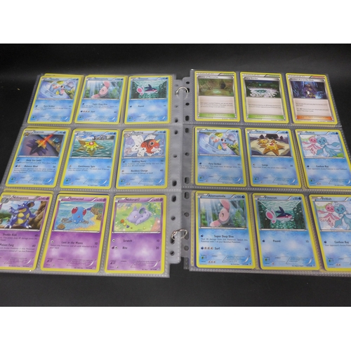 2226 - 180 Vintage Pokémon cards in protective sleeves including Black Star Rares, cards from sets such as ... 