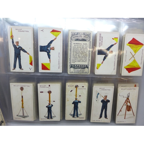 2261 - Military-themed cigarette cards; Will's (Australia and overseas issues), Types of Commonwealth Force... 
