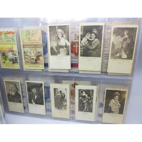 2264 - Mixed-themed cigarette cards; Will's (Australia and overseas issues), Aviation, Royal Mail, Flag Gir... 