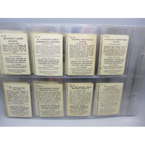 2264 - Mixed-themed cigarette cards; Will's (Australia and overseas issues), Aviation, Royal Mail, Flag Gir... 