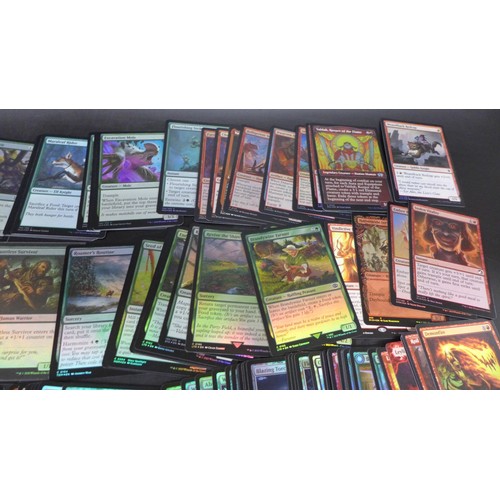 2208 - 150 all holographic Magic The Gathering (MTG) cards including promo cards