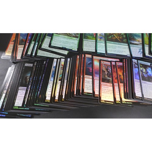 2208 - 150 all holographic Magic The Gathering (MTG) cards including promo cards