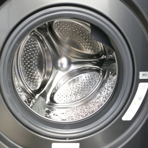 6134 - A Hisense 10.5kg black washing machine , original RRP £299.99 + VAT (384-272) *This lot is subject t... 