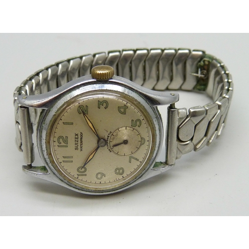 7145 - A Suizex wristwatch, 34mm including crown