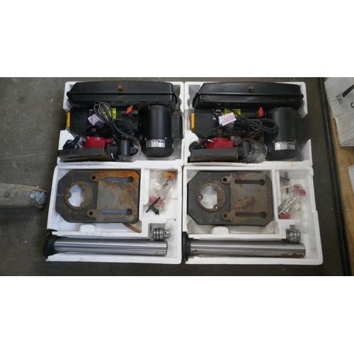 5026 - 2 Clarke metalworker CDP102B drill presses  **Sold as scrap ** This lot is subject to VAT