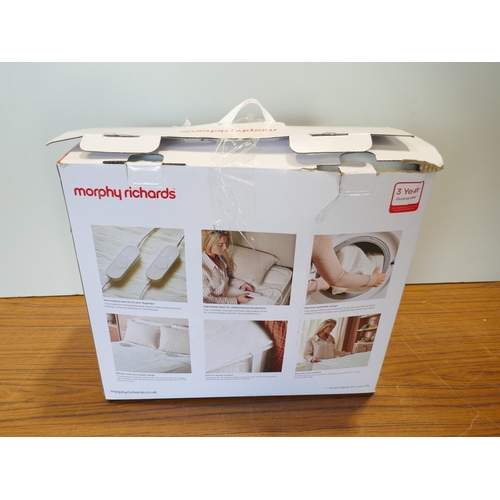 6053 - A Morphy Richards kingsize Heated electric under blanket (516584429-1) *This lot is subject to VAT