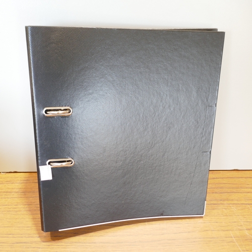A box of miscellaneous items to include wool, folder, computer arm ...
