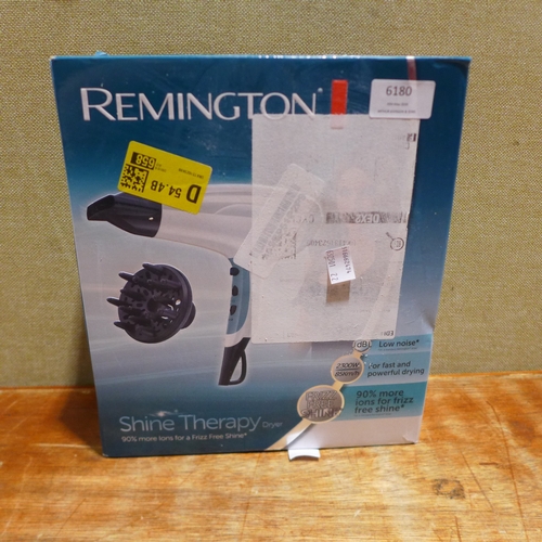6180 - A Remington Shine Therapy hair dryer (516662474-22) *This lot is subject to VAT