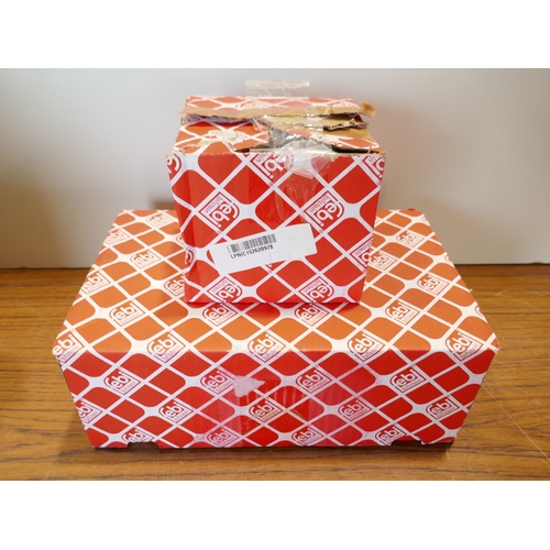 6125 - A box of car related items to include Febi, Bosch, Mann, etc. (516662385-43) *This lot is subject to... 