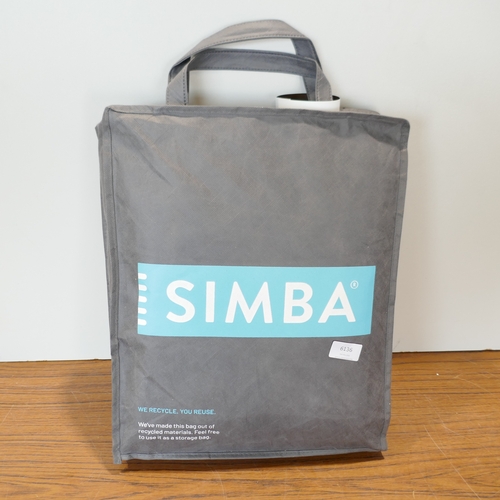 6136 - A Simba quilted performance mattress protector, small double (120 x 190)
