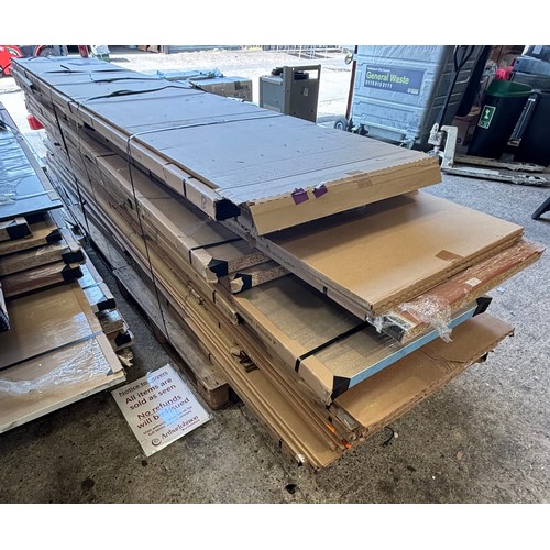 6133 - A quantity of mixed worktops various styles and sizes  (641-4) *This lot is subject to VAT