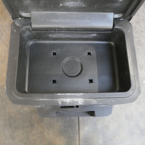 A Master Lock small security chest with box and two keys