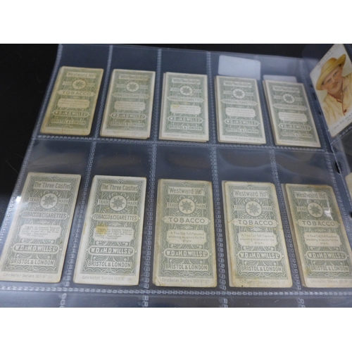 2078 - A set of Wills cigarette cards, Cricketer series 1901, complete set of 50