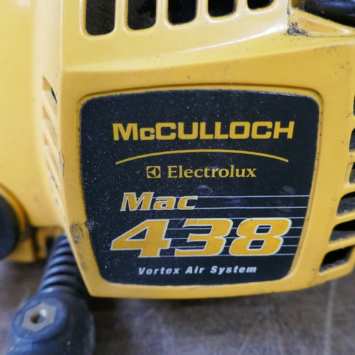 5001 - A McCulloch 438 petrol chainsaw (16