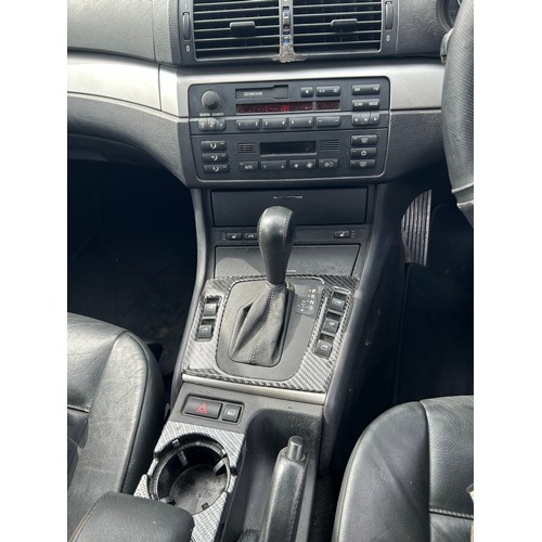 5278 - A 2003 black 3.0 litre BMW 330Ci Auto convertible, registration GV03 EYL

120918 recorded miles on t... 