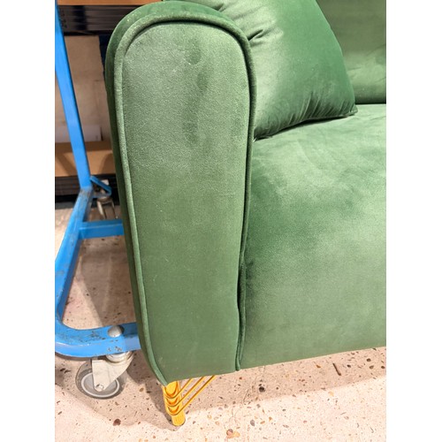 3010 - A Rivan two seater sofa with adjustable back rest *This lot is subject to VAT