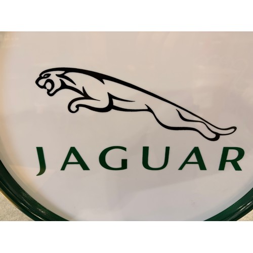 3083B - An LED table lamp bearing the jaguar logo