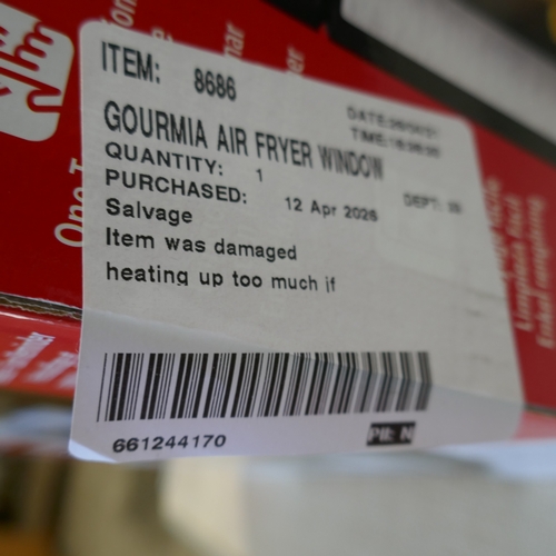 6050 - A Gourmia Window air-fryer (387-66) *This lot is subject to VAT