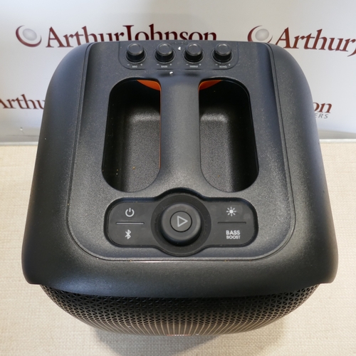 6003 - A JBL Encore Partybox speaker with microphone, original RRP £199.99 + VAT (388-222) *This lot is sub... 