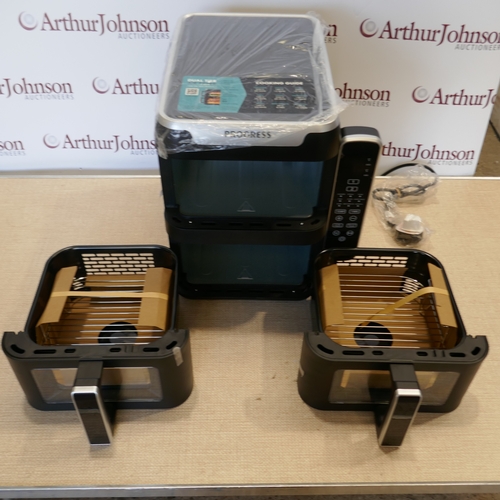 6005 - A Progress dual-tier air-fryer *This lot is subject to VAT