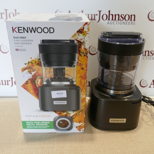 6014 - A Kenwood chopper & grinder (388-505) *This lot is subject to VAT