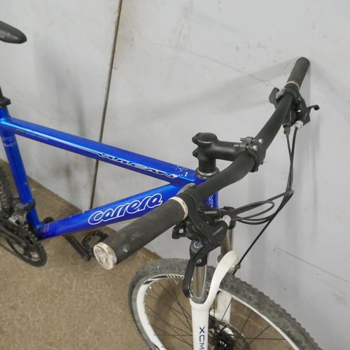 5039H - A Carrera Vulcan off-road Technical Innovation front suspension hardtail, aluminium framed mountain ... 
