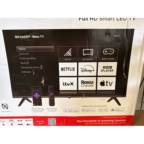 6045 - A Sharp Roku television 40