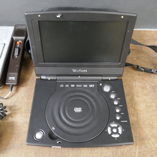 5001 - A quantity of assorted items including portable DVD player, Franklin Spelling Ace, Sudoku player, et... 